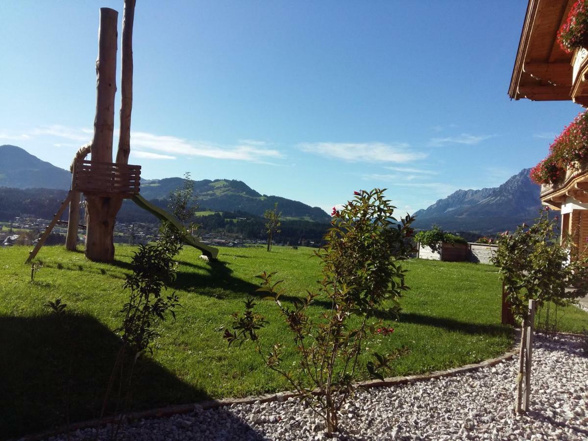 Griesbachhof-Wilder Kaiser Oberndorf in Tirol Exterior foto